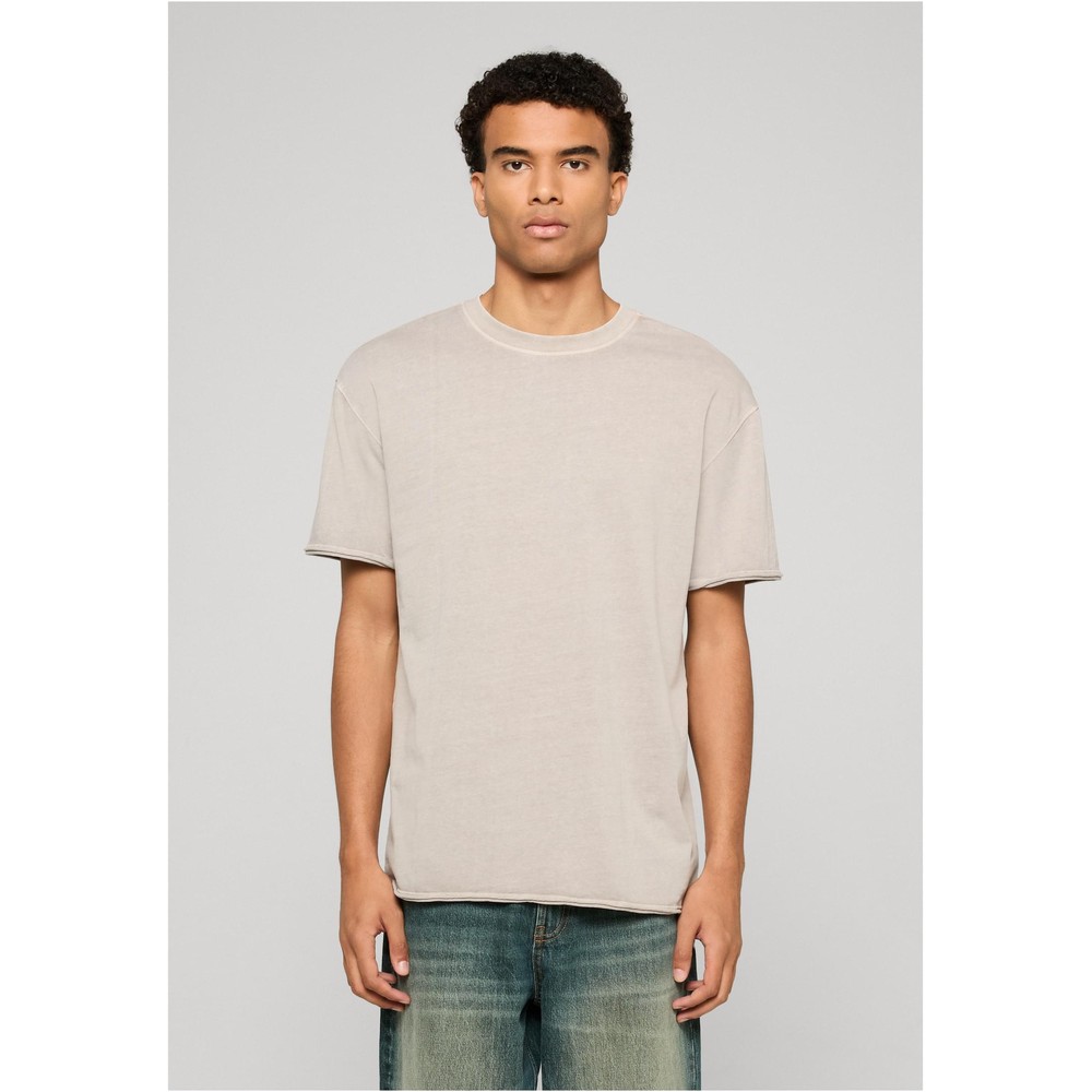 Urban Classics - Vintage Wash Heren Tshirt - Grijs